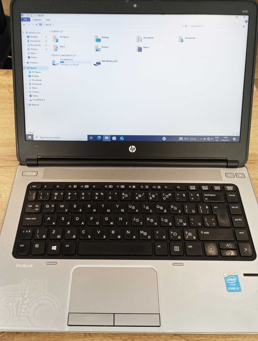 Лаптоп HP ProBook IntelCore I5 SSD