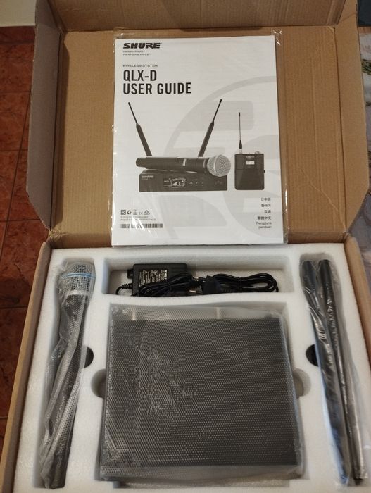 Microfon Shure Qlxd beta 58a .