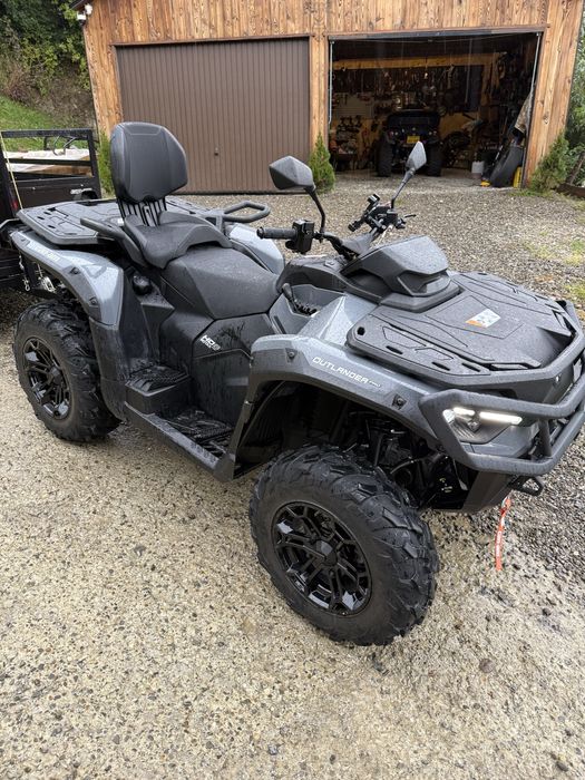 Can Am outlander 1000 2025 4x4 atv + remorca basculabila