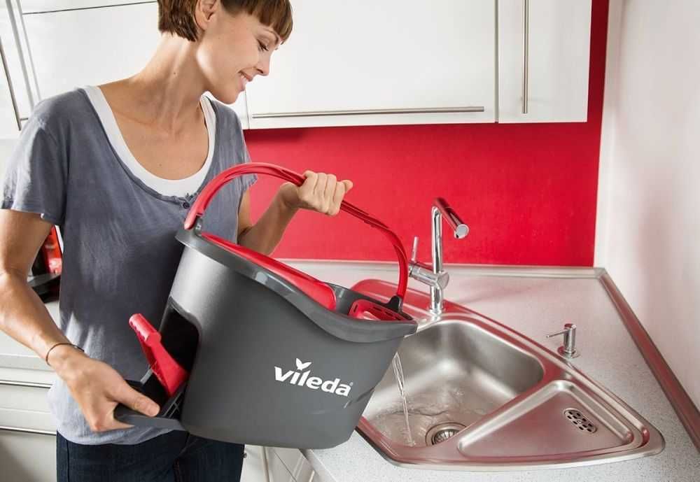 Комплект Моп с кофа Vileda Easy Wring Clean Turbo