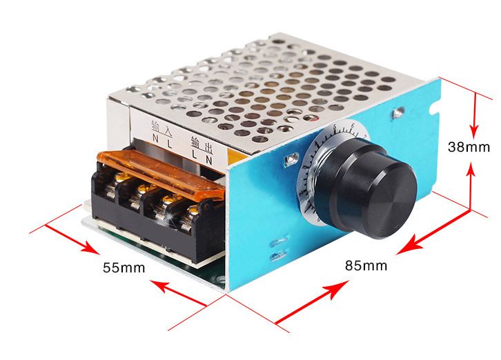 Variator tensiune regulator turatie motor curent alternativ 4000w 220V