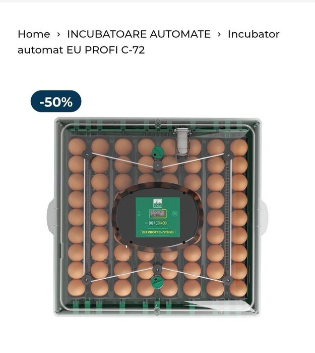 Vând incubator EU PROFI