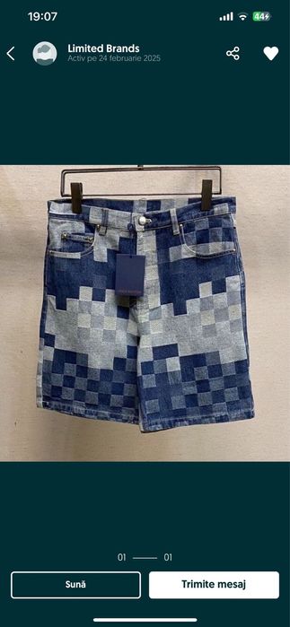 Pantaloni scurti Louis Vuitton