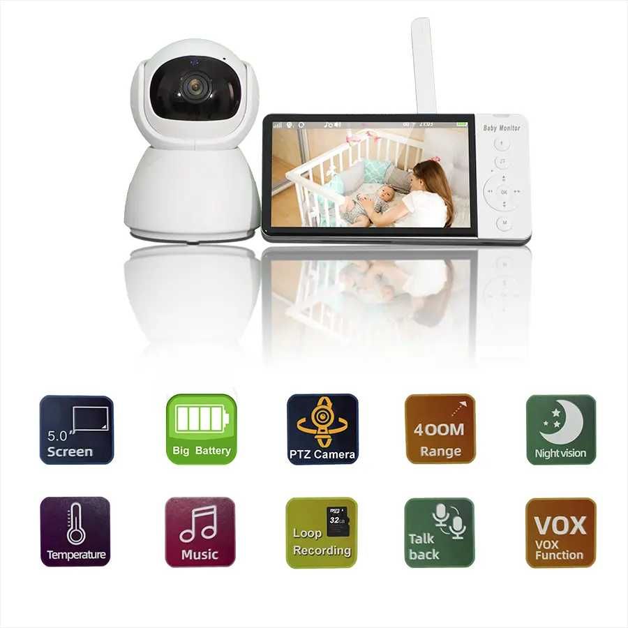 Baby Monitor Digital si Camera Audio-Video Wireless Supraveghere Bebe