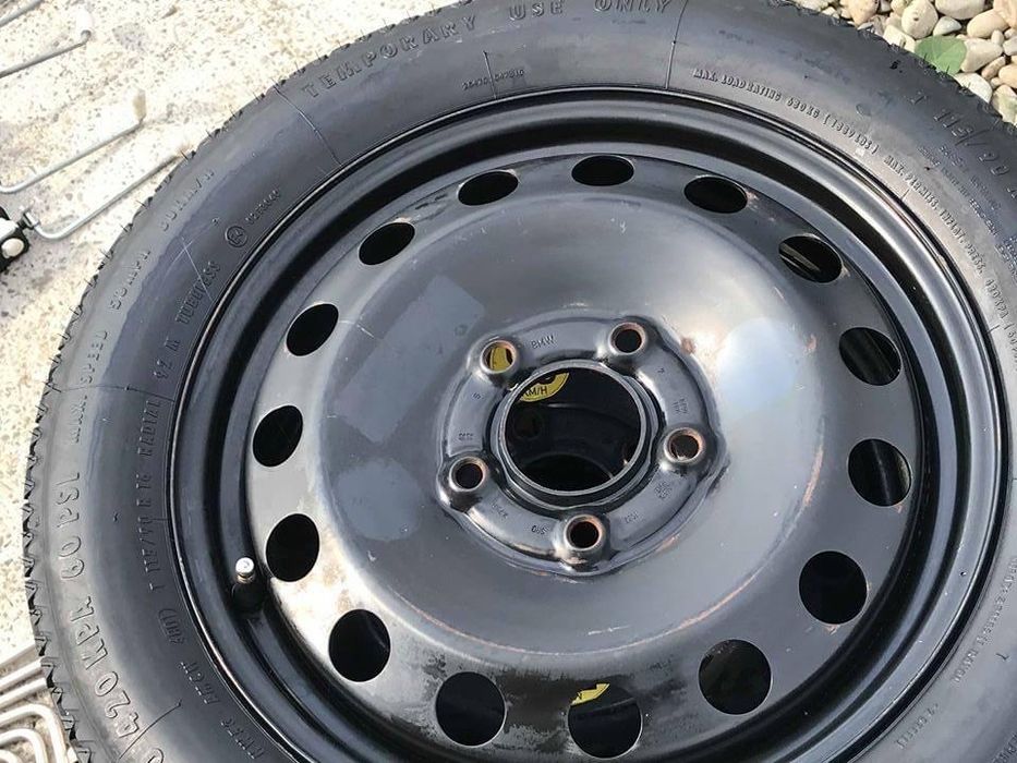 Roata rezerva Bmw R16 R17 cric cheie roti kit pana Bmw