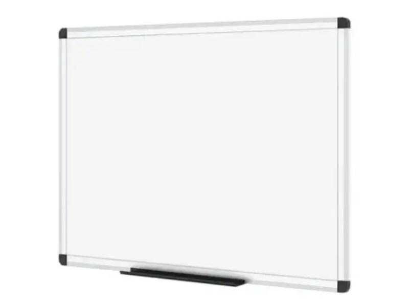 Whiteboard magnetic cu rama de aluminiu, 90x60cm