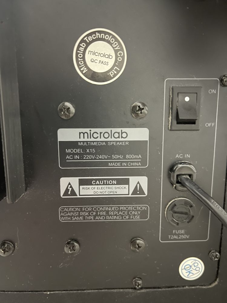 Подам буфер 5.1 Microlab модель 15-Х Микролаб .