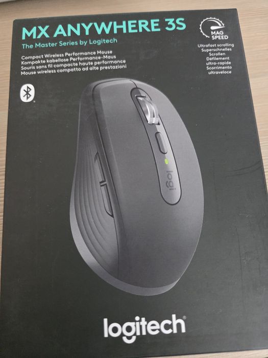 Mouse mx anywhere 3s negru nou