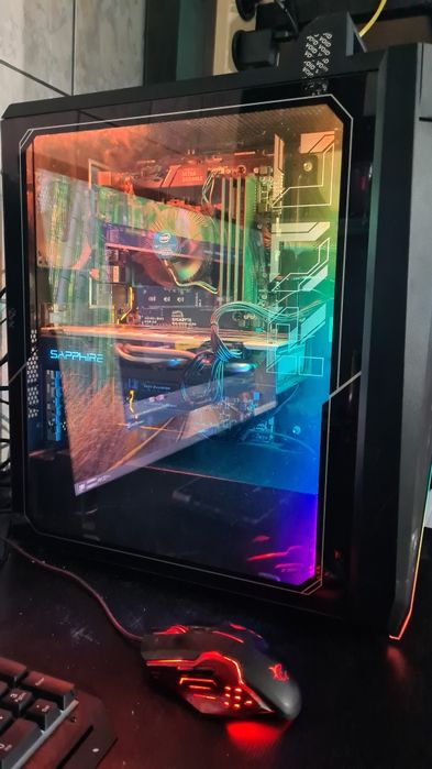 Unitate PC Gaming i5 6402 video 4GB RX 570 16GB RAM SSD