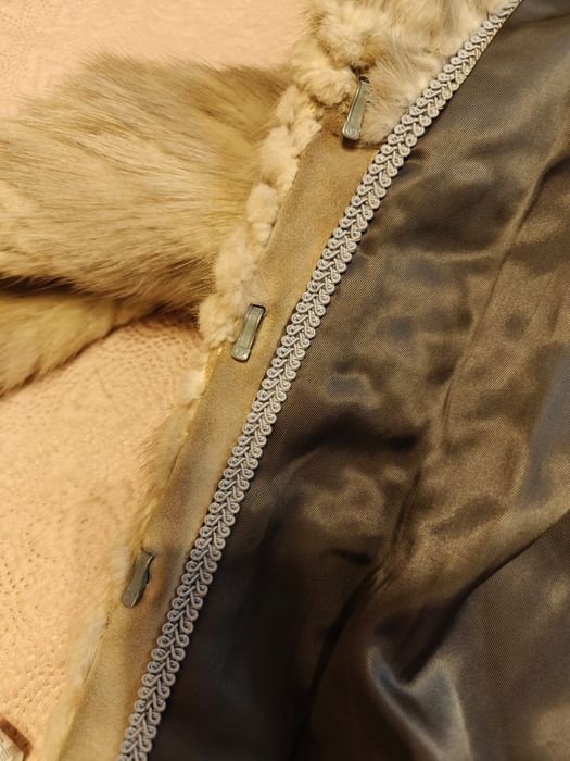 Haină de blană de nurcă
