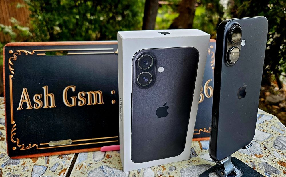 Iphone 16 black 128Gb, ca nou, in garantie