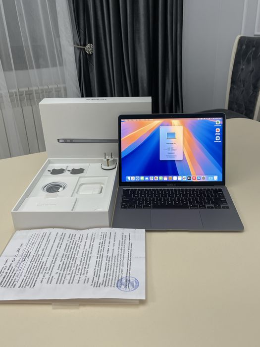 MacBook Air 13 2023 M1 АКБ 92% ПОЛНЫЙ КОМПЛЕКТ ноутбук макбук аир м1