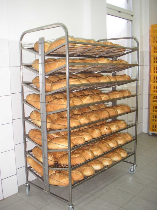 Carucior Nou racit / transport paine, brutarie