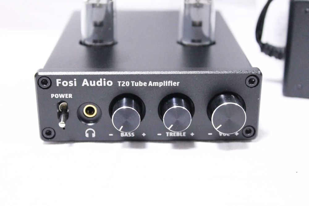 Amplificator stereo FOSI Audio T20 lampi bluetooth + sursa alimentare