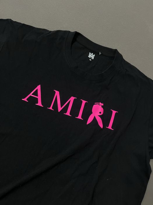 Tricou Amiri playboy negru