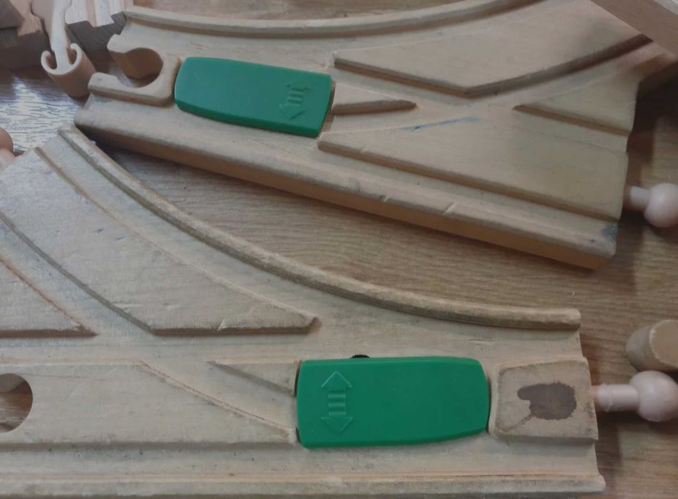 Trenulet lemn cu multe accesorii- DIORAMA