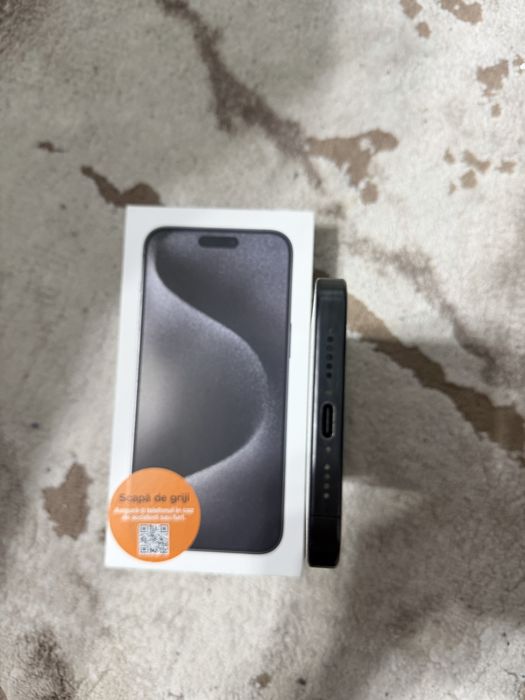 iphone 15 pro max 256 gb black fullbox ca nou impecabil