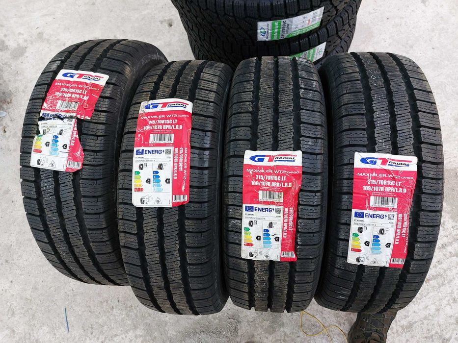 4 бр. нови зимни гуми Radial 215 70 15С dot2423 Цената е за брой!