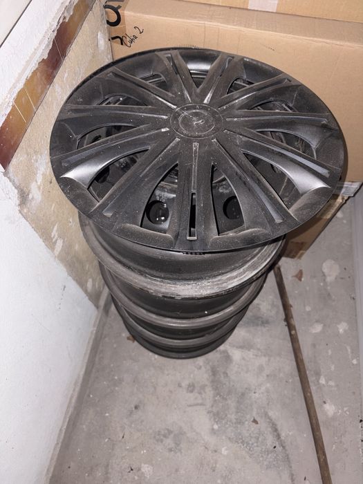 Set roti si jante auto 15” Toyota Corolla/Auris/Swace