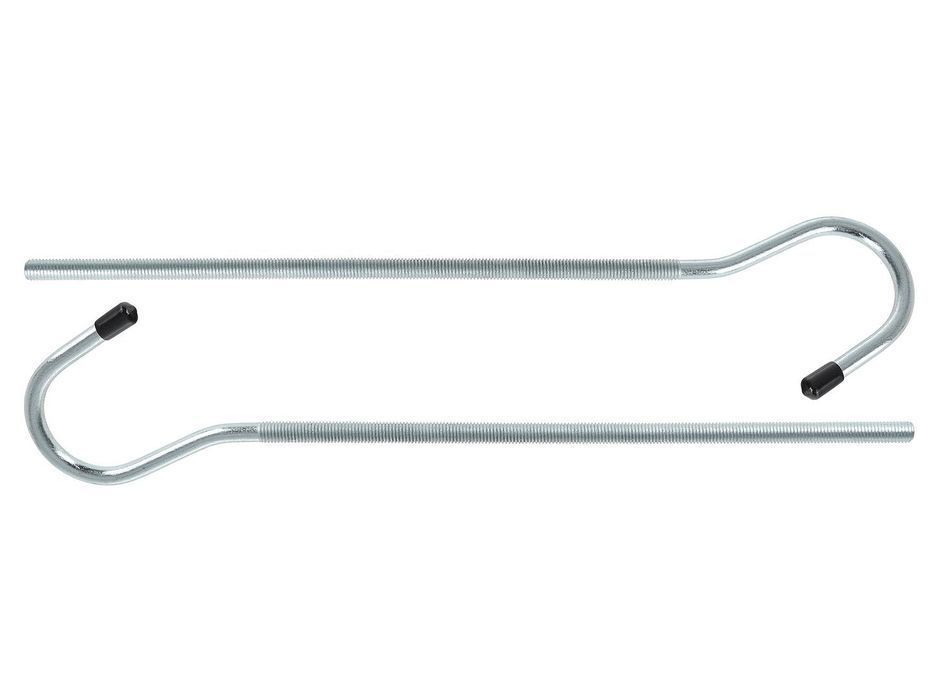 Set de 2 cleme pentru fixarea scarii pe portbagajul auto de plafon