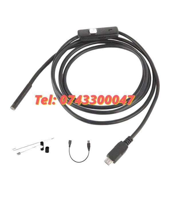 Camera Endoscopica Rigida De Inspectie Android  Pc Micro Usb 2 M