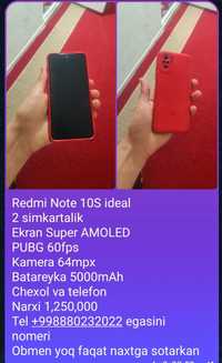 Redmi Note 10S ideal PUBG 60FpS