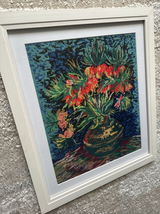 Vand tablou goblen cusut manual