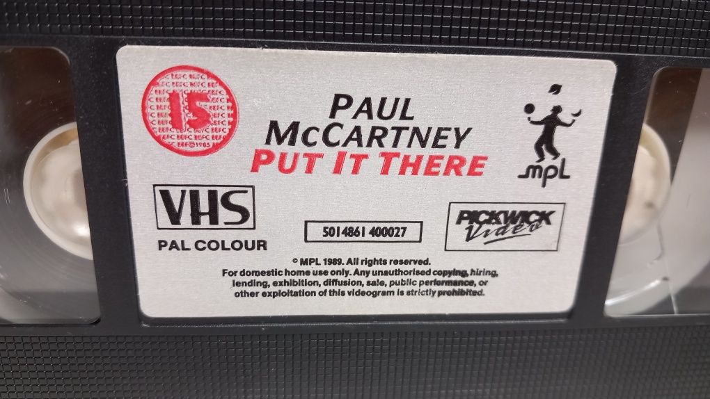 Paul McPaul McCartney Vhs Caseta Video

Stare conform pozelor/ NU a fo