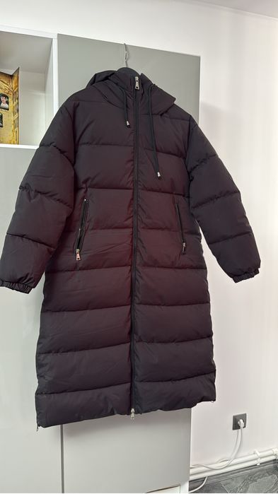 Geaca lunga, de dama, noua, cu eticheta