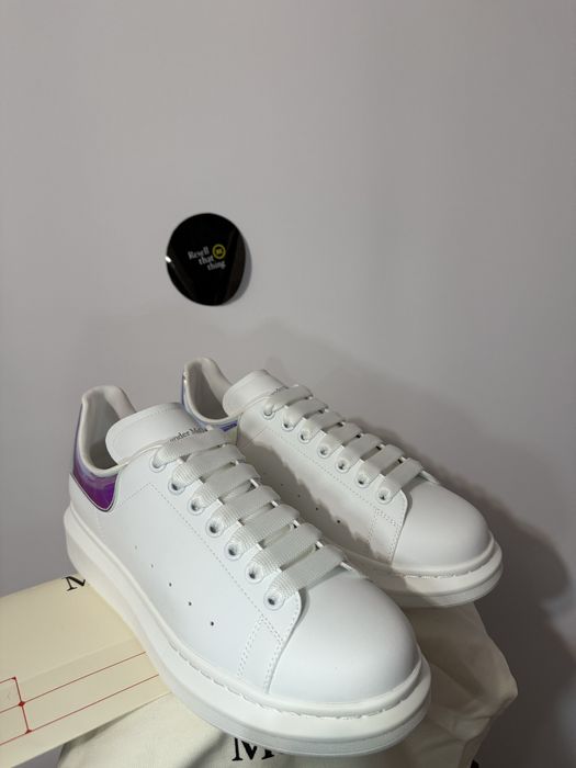 Adidasi alexander mcqueen albi marimea 43 Premium (balenciaga,balmain)