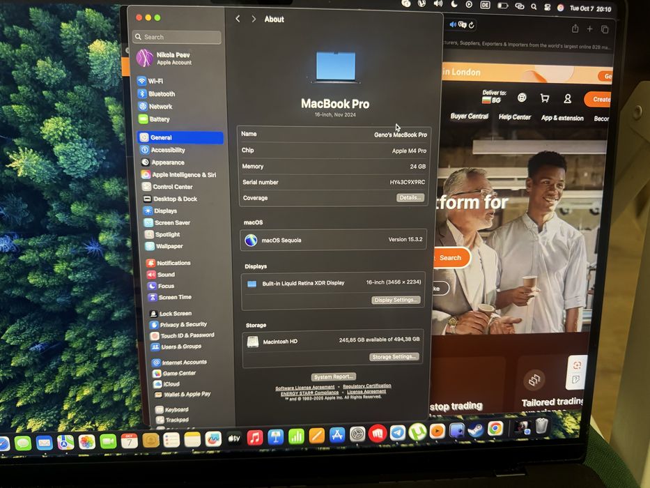 Macbook pro. 16 inch