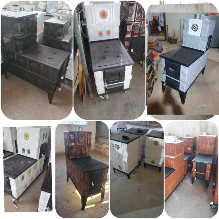 Șemineu de  teracota