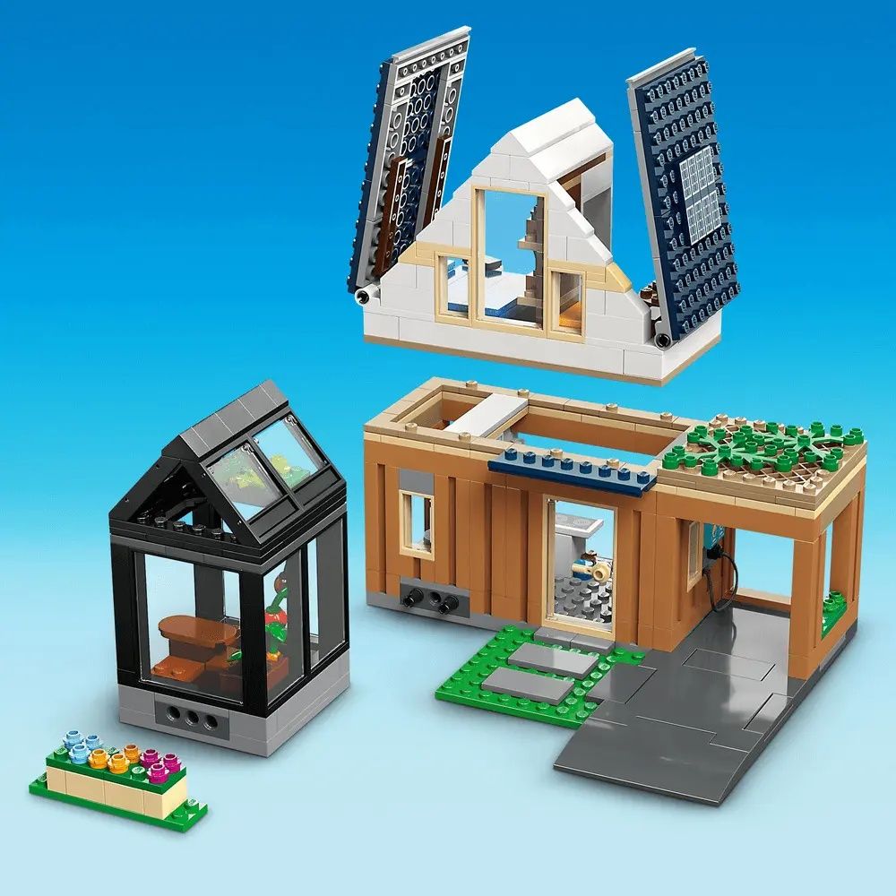 Sigilat! LEGO City Casa si masina electrica 60398
