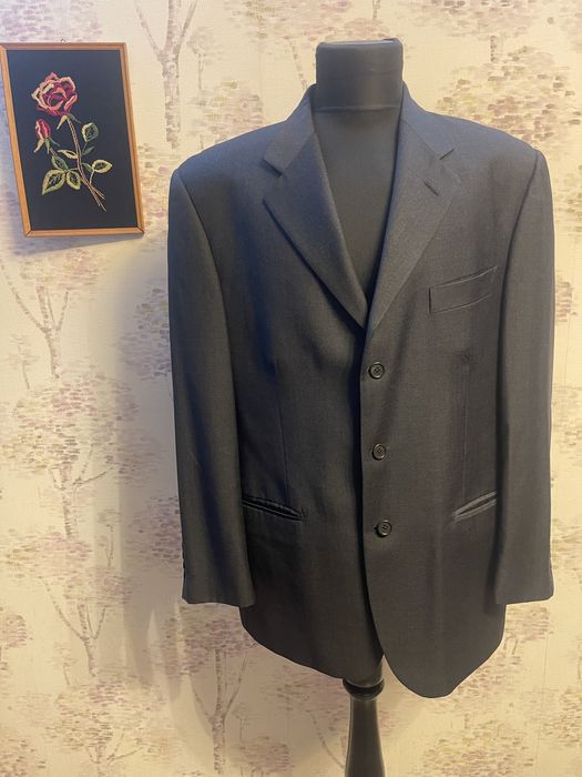 Sacou barbati 100% lana Giorgio Cavalli marimea XL