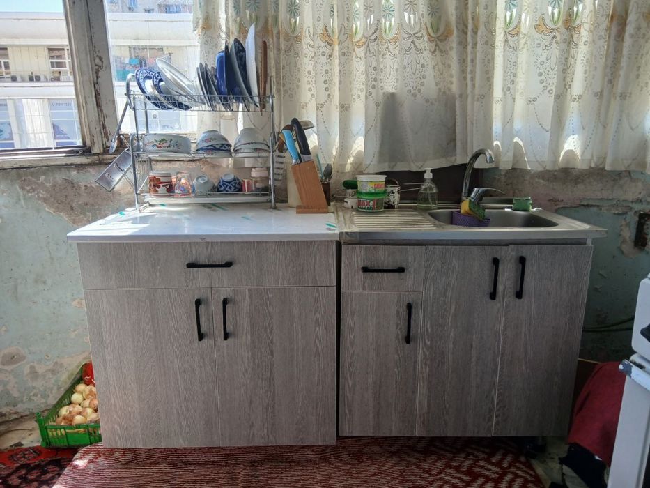 СЕБЗОР 2/3/9 Без ремонт бал: 2х3 60 кв.м ор: Офтоб медлине, Масжид