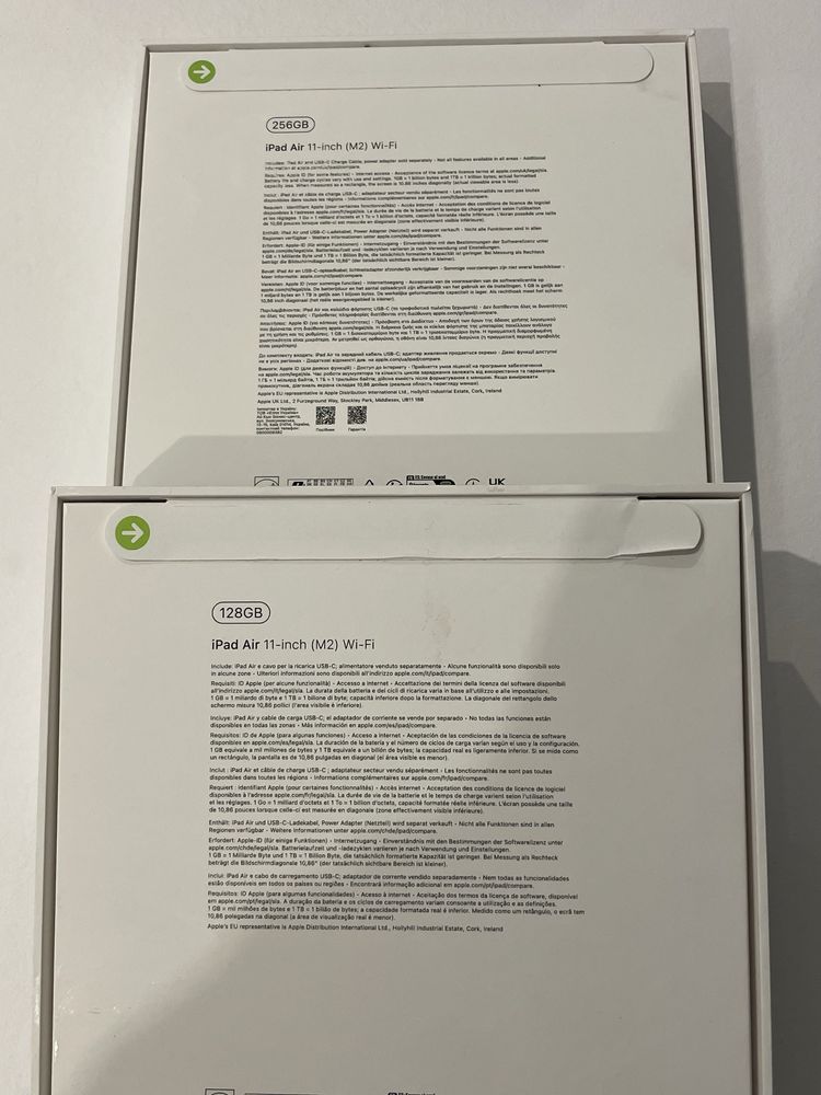 iPad Air 11 inch m2 128gb/256gb wifi, space gray/blue/starlight, NOU