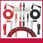Set 18 componente auto, pt. sonda multimetru 4 mm