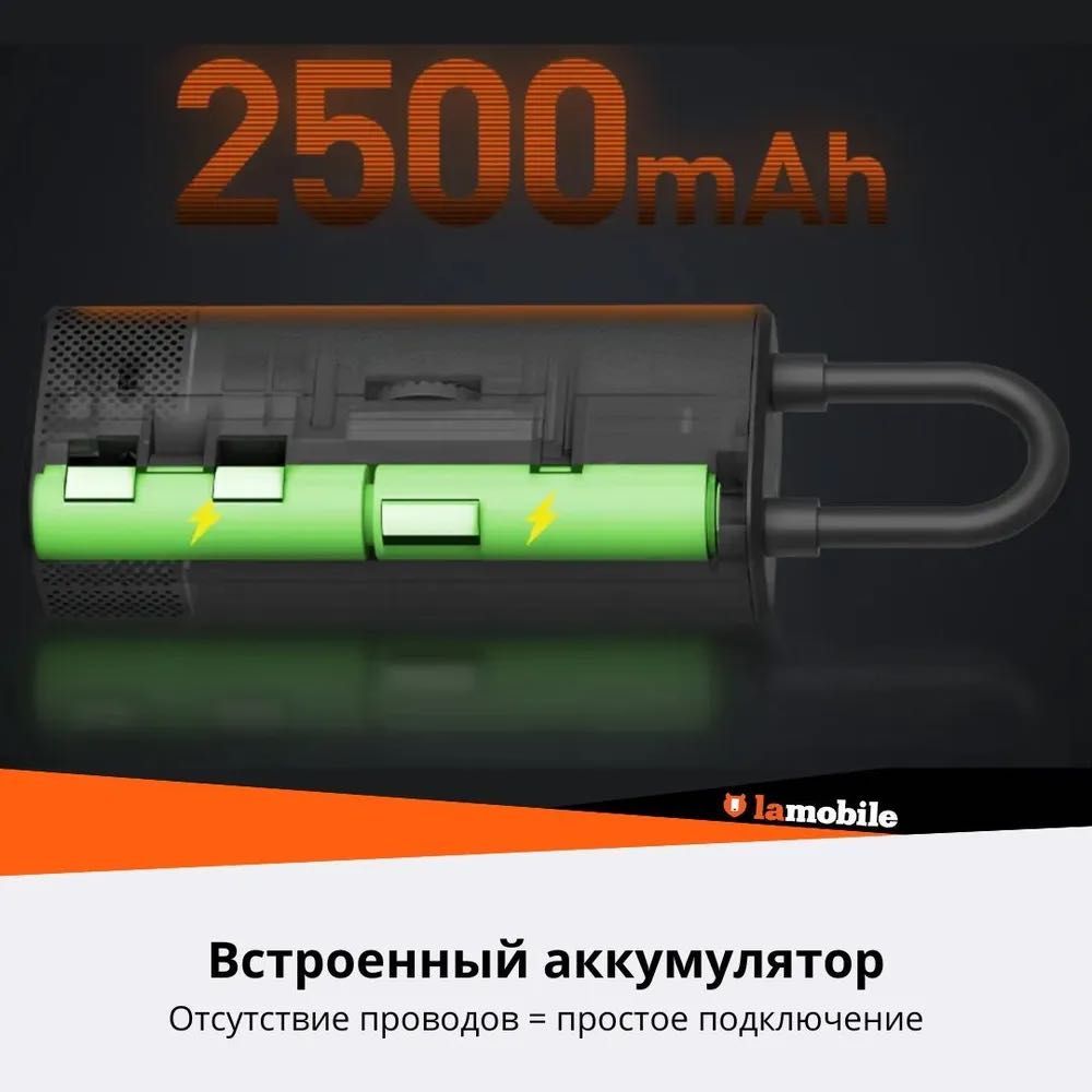 Xiaomi 70mai Компрессор автомобильный, 110 Вт, 18 л/мин