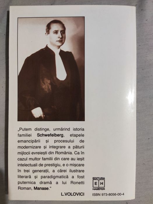 Arnold Schwefelberg - Amintirile unui intelectual evreu din Romania