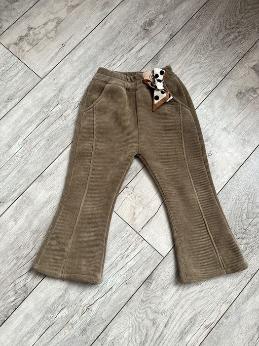 Детские теплые брюки с начесом