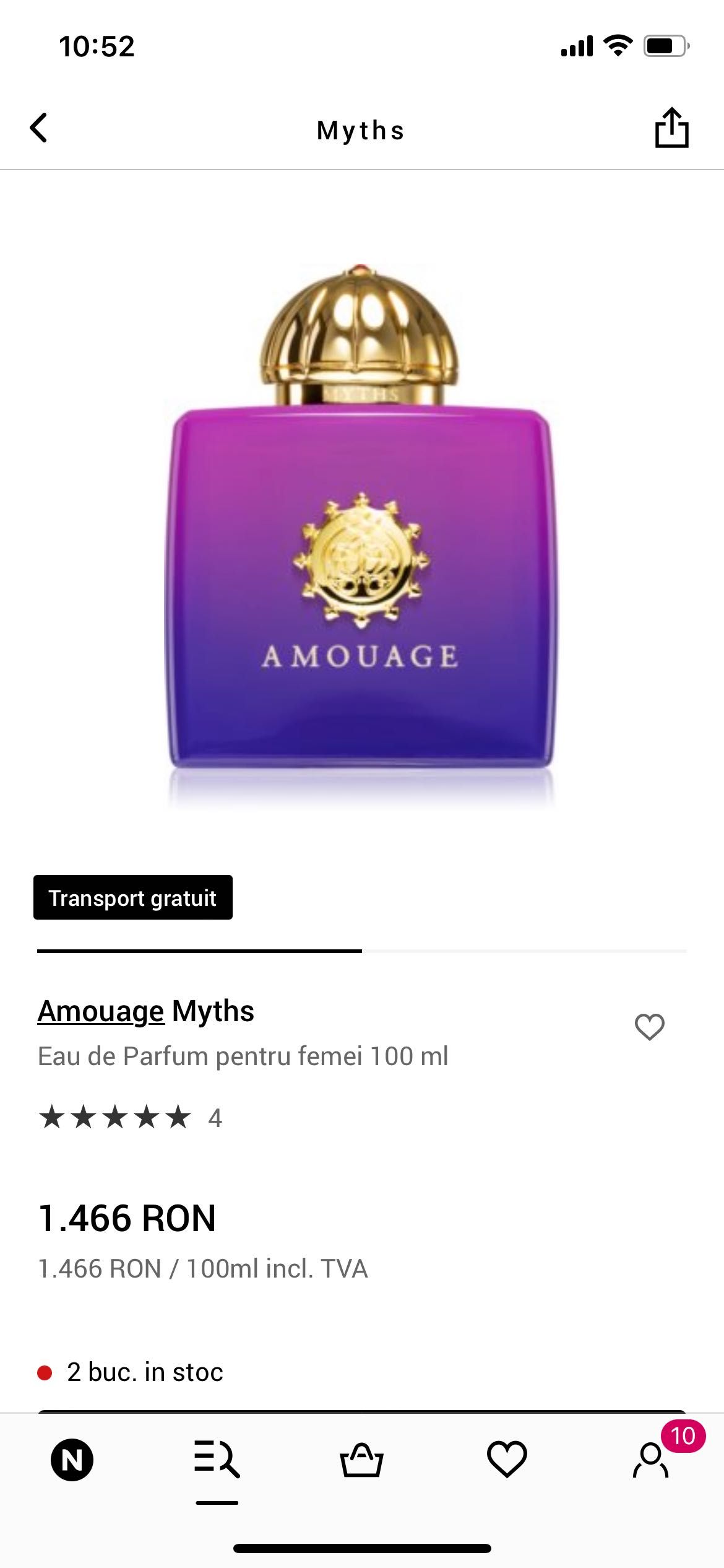 Parfumuri Amouage, noi și originale