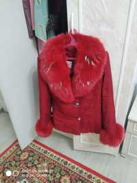 Куртка турецкий с натуральным мехом