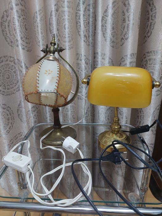 Veioza, lampa electrica veche