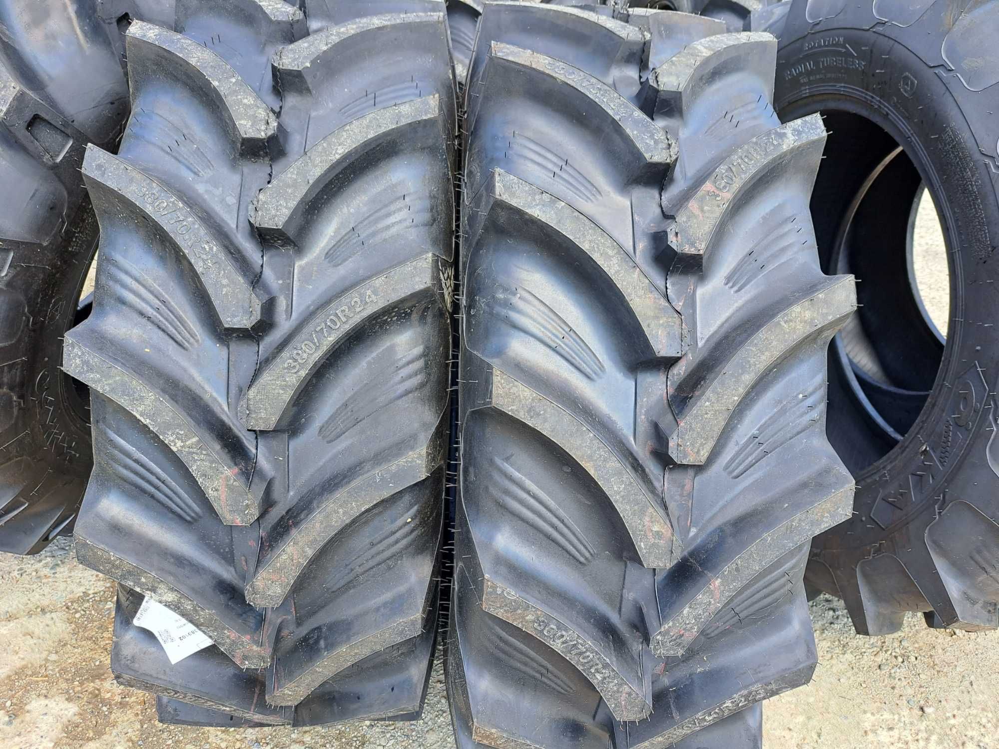 Anvelope noi 380/70R24 OZKA cauciucuri radiale TRACTOR