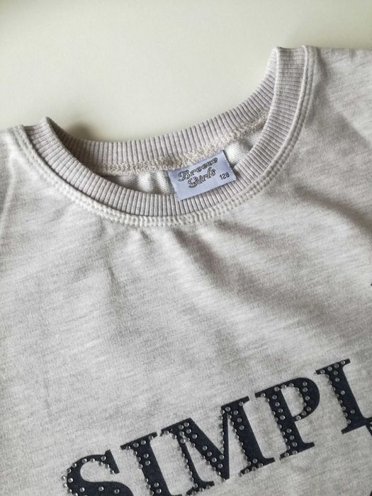 Детска рокля с дълъг ръкав - размер 128 - 134 см.