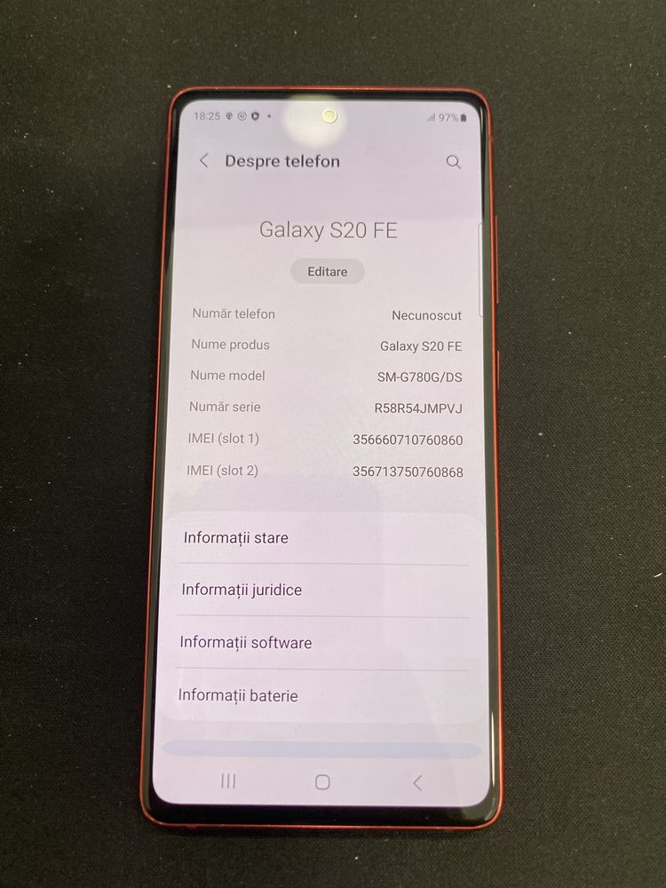 Samsung S20 Fe 128 Gb id-qil273