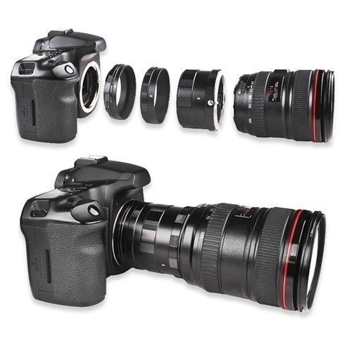 Макрокольца для Nikon Canon Olimpus 3 кольца в наборе