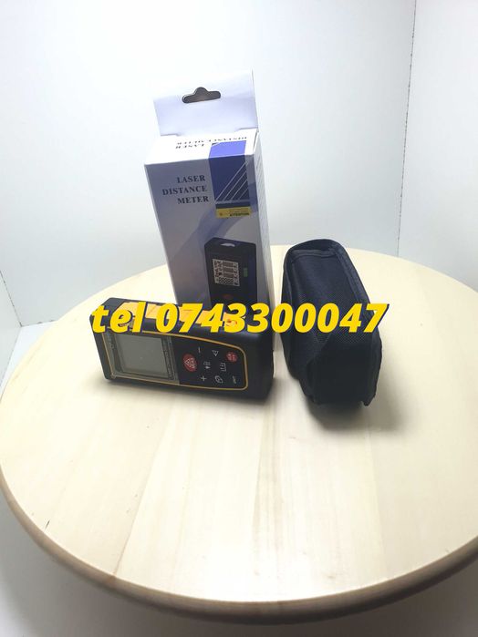 Telemetru Portabil 40m Laser Distante Ruleta Distomat