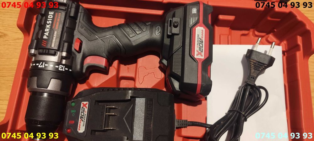 filetanta bormasina PARKSIDE PABSP 20 Li C4 NOUA completa garantie