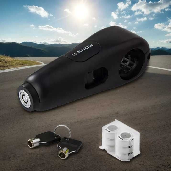 Аларма за мотор с катинар за кормило, Заключващо устройство, 110db